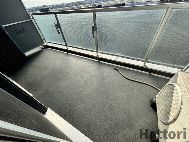 レジデンスエアポートのバルコニー