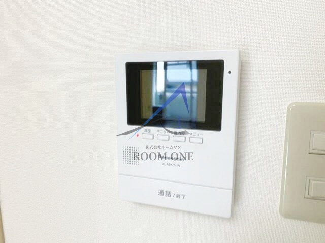 西池袋グリーンハイツのセキュリティ|モニター付きインターホンです。