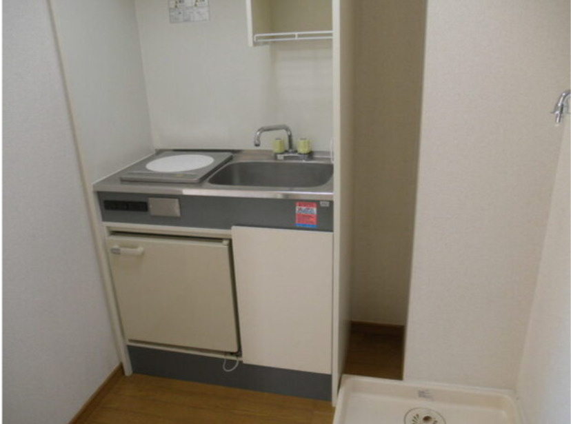 エトワール桜新町　南向き　保証人不要　南西角住戸のキッチン