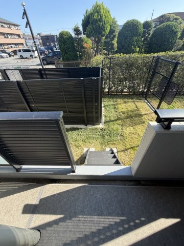 サステナブランシェ本行徳のバルコニー