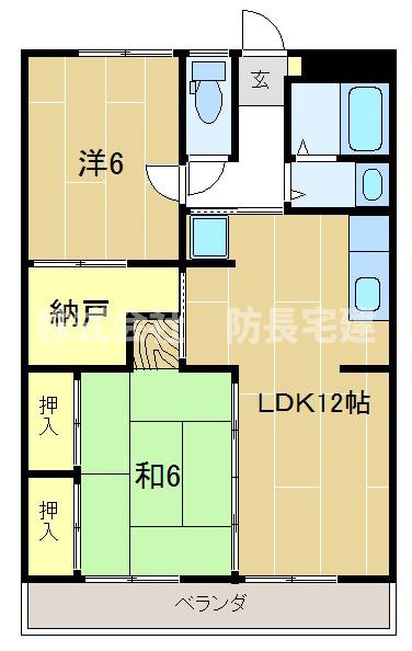 ハイツFUJIの間取り