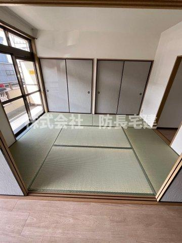 ハイツFUJIの和室|柔らかい畳が心地よい和室