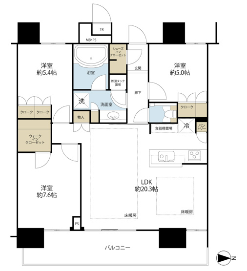 【間取り】 | THE TOYOSU TOWER