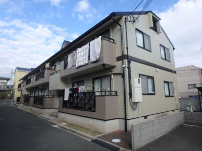 【外観】 | ブラウンハイツ | 落ち着いた雰囲気の外観です