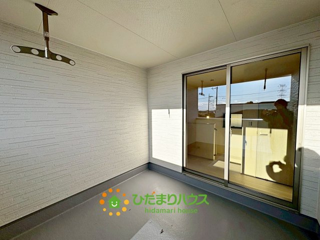 加須市南大桑　新築一戸建て　04　リーブルファインのバルコニー