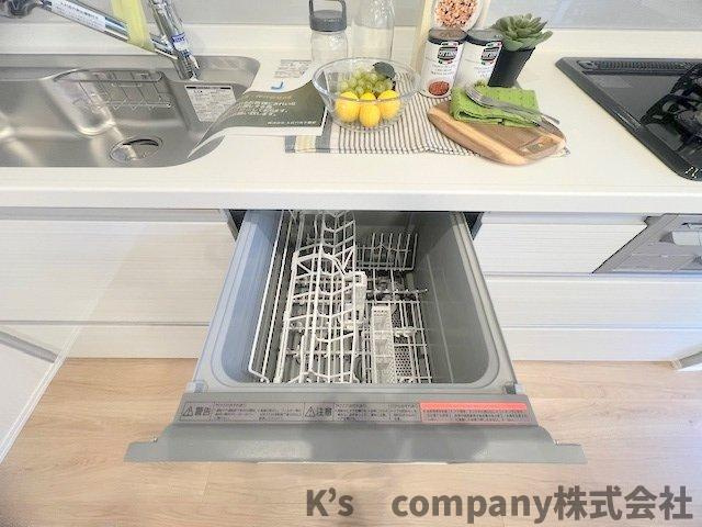 茅ヶ崎市本村4丁目　グラン・コート湘南茅ヶ崎のキッチン|食器洗い乾燥機付きで家事の時短に役立ちます☆