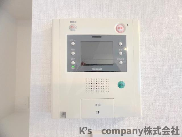 茅ヶ崎市本村4丁目　グラン・コート湘南茅ヶ崎のセキュリティ|訪問者の顔が確認できるテレビモニター付きインターホン☆