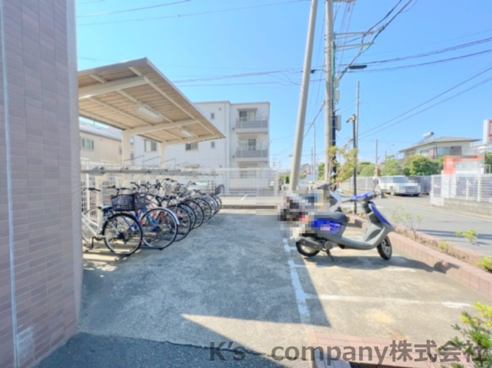 茅ヶ崎市本村4丁目　グラン・コート湘南茅ヶ崎の駐輪場|駐輪スペース◇