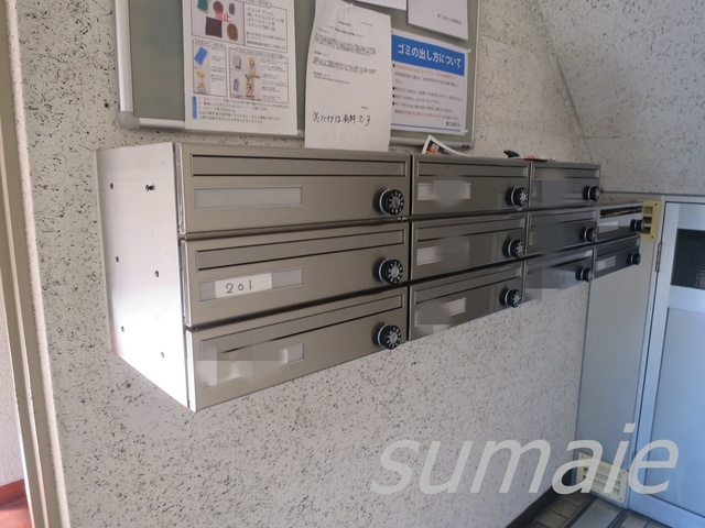 豊島区巣鴨４丁目の賃貸マンションのその他共用部分|集合ポストです☆