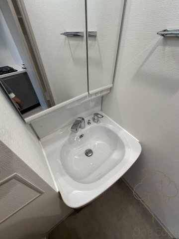 ソルテラス本庄西クレアストの独立洗面台