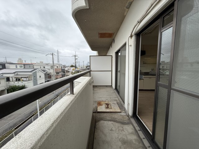 グレイスガーデン豊中のバルコニー