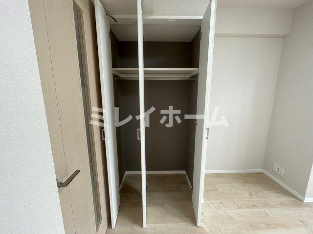 カスタリア大森Ⅱの収納|お部屋は反転タイプとなります