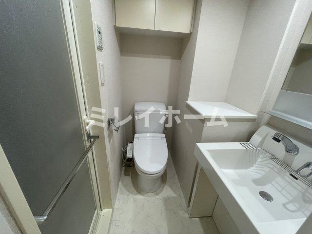 カスタリア大森Ⅱのトイレ|お部屋は反転タイプとなります