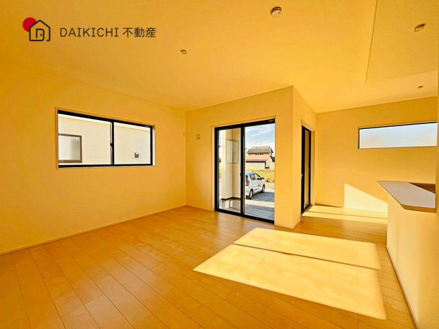 【居間・リビング】 | 加須市南大桑　Livele Fine　新築戸建　全7棟　3号棟