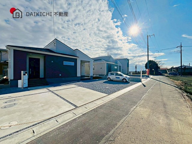 【前面道路含む現地写真】 | 加須市南大桑　Livele Fine　新築戸建　全7棟　3号棟