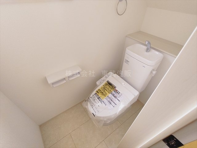 【トイレ】 | 富士見市羽沢第２ | 落ち着いた色調のトイレです