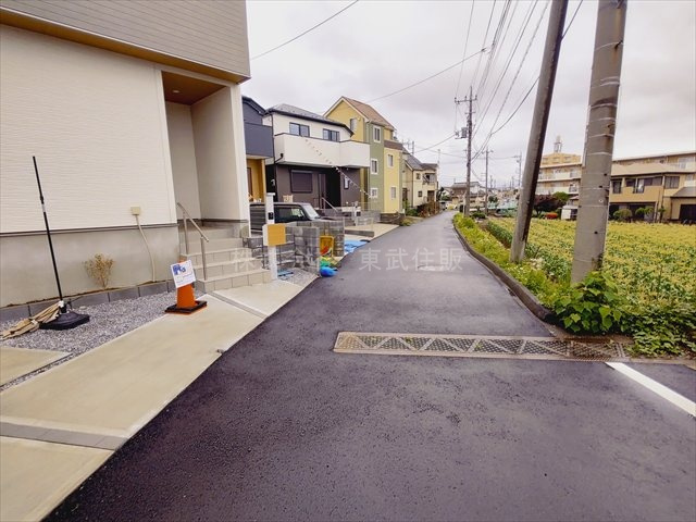 【前面道路含む現地写真】 | 富士見市羽沢第２ | 都市ガス・本下水