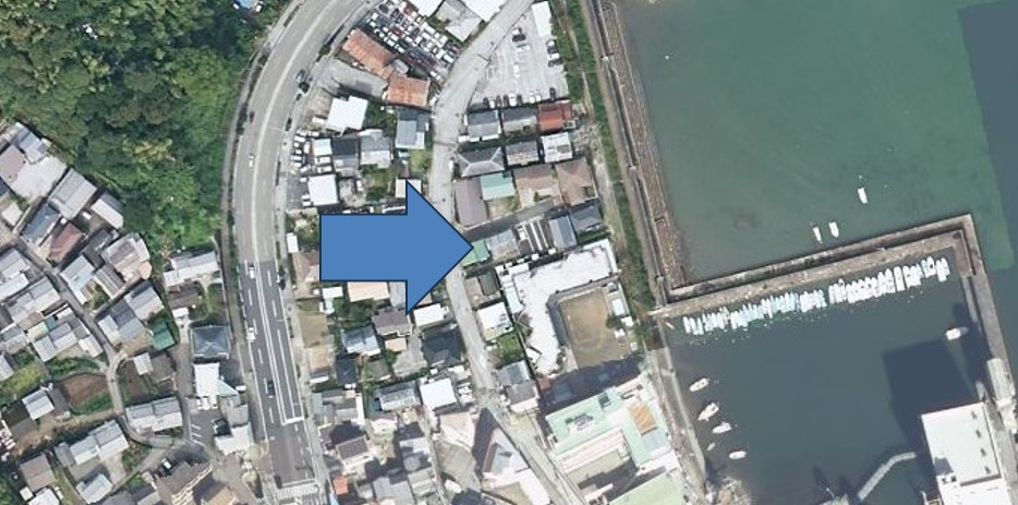 高知市横浜東町　1棟アパートの地図