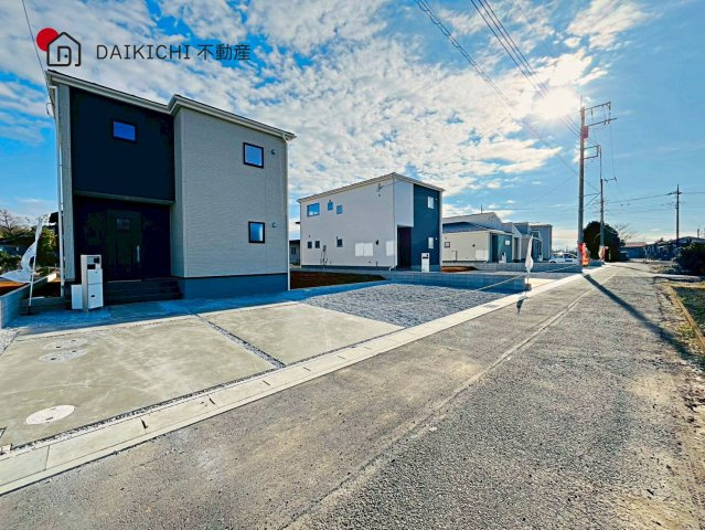 【前面道路含む現地写真】 | 加須市南大桑　Livele Fine　新築戸建　全7棟　5号棟