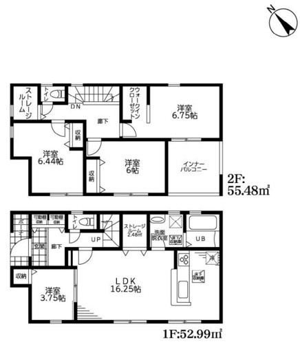 加須市南大桑　Livele Fine　新築戸建　全7棟　6号棟の画像