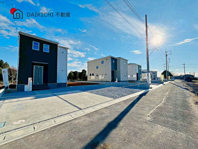 【前面道路含む現地写真】 | 加須市南大桑　Livele Fine　新築戸建　全7棟　6号棟