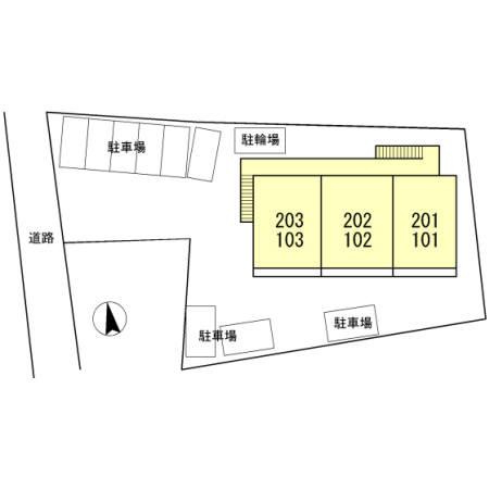 【区画図】 | サニーコートしもはた