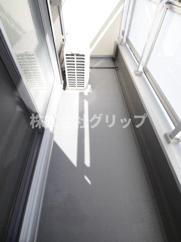 リブリ・井土ヶ谷のバルコニー