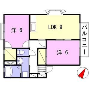サンビレッジ阿成の間取り