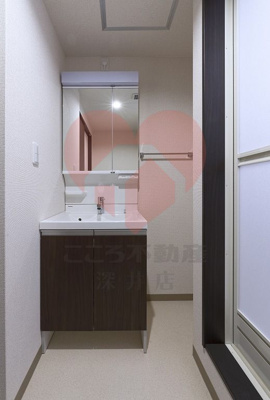 【洗面所】 | フジパレス諏訪ノ森Ⅲ番館