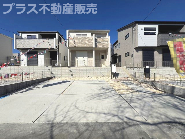 【外観】 | 糟屋郡志免町王子2丁目　2号棟（全8棟）【仲介手数料無料・0円】 | 現地写真。同じ物件を見るなら、プラス不動産販売にお任せ下さい。