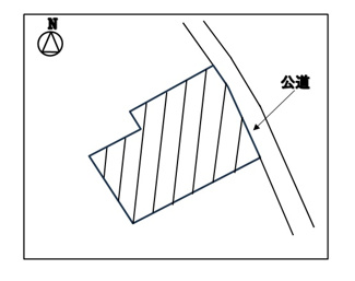 【区画図】 | 岡谷市川岸東1丁目　売地⑦