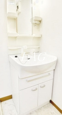 【洗面所】 | フジ・プライムコート | 独立洗面台です。