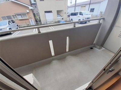 【バルコニー】 | プリムローズ | バルコニー付きです