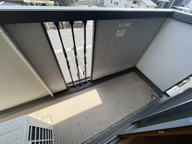 サンライズ清水のバルコニー