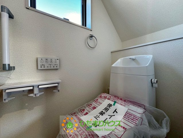加須市南大桑　新築一戸建て　06　リーブルファインのトイレ