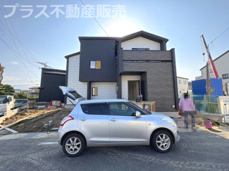 【外観】 | 現地写真。プラス不動産販売なら、現場の全ての棟をまとめてご見学頂けます。