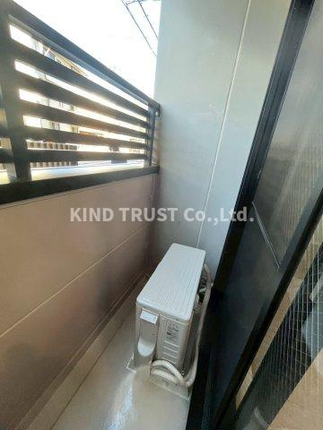 RET：umekitaのバルコニー|広々としたバルコニーです