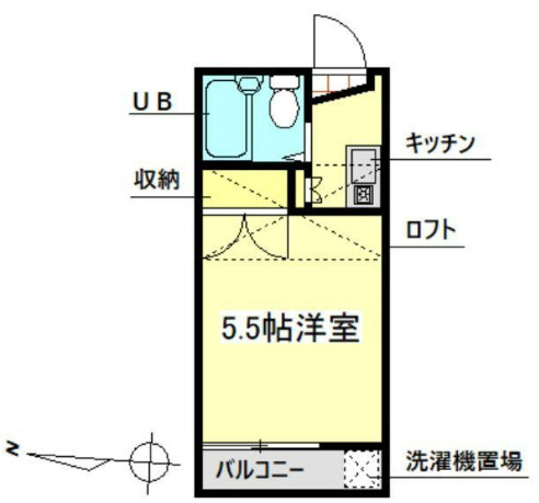 ロジュマン坂戸　１・２・３号棟の間取り