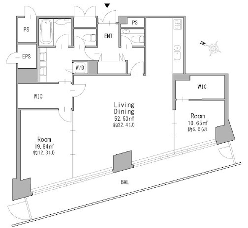 CHASKA CHAYAMACHI RESIDENCEの間取り