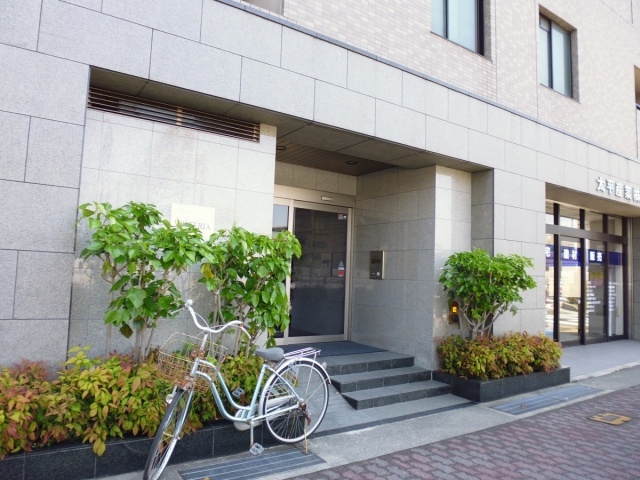 ウィステリア明石のエントランス