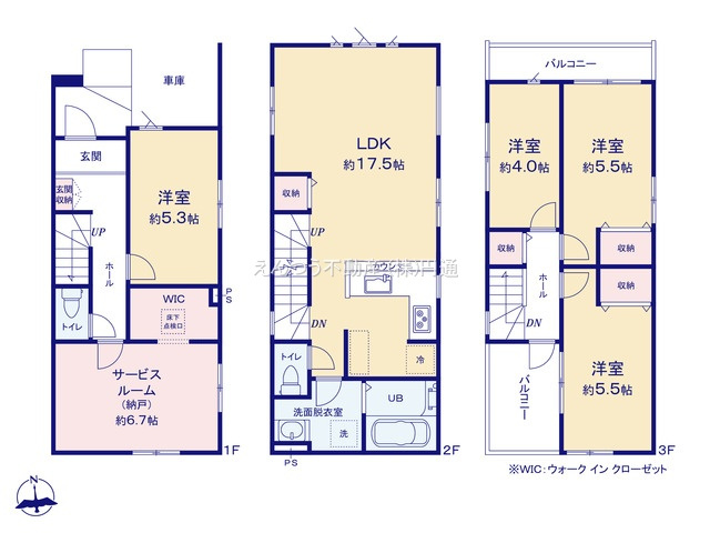 ケイアイスタイル上飯田南町2期の間取り