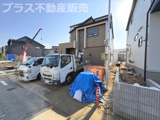【外観】 | 現地写真。プラス不動産販売なら、現場の全ての棟をまとめてご見学頂けます。