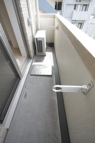 豊島区北大塚２丁目の賃貸マンションのバルコニー