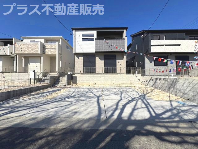 【外観】 | 糟屋郡志免町王子2丁目　3号棟（全8棟）【仲介手数料無料・0円】 | 現地写真。同じ物件を見るなら、プラス不動産販売にお任せ下さい。