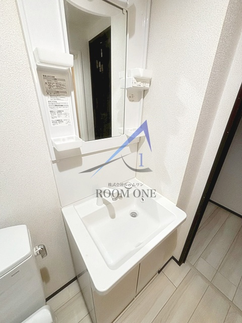 レジデンス南千住の洗面所|洗面台です。