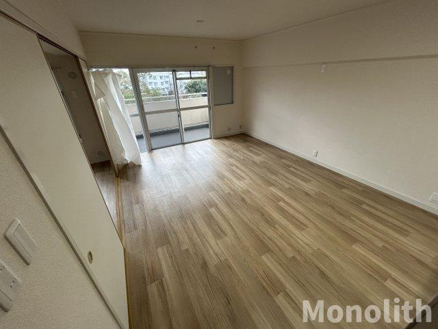 泉北鴨谷台３丁6号棟のバルコニー