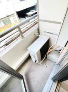 アイディ上野Ⅲのバルコニー