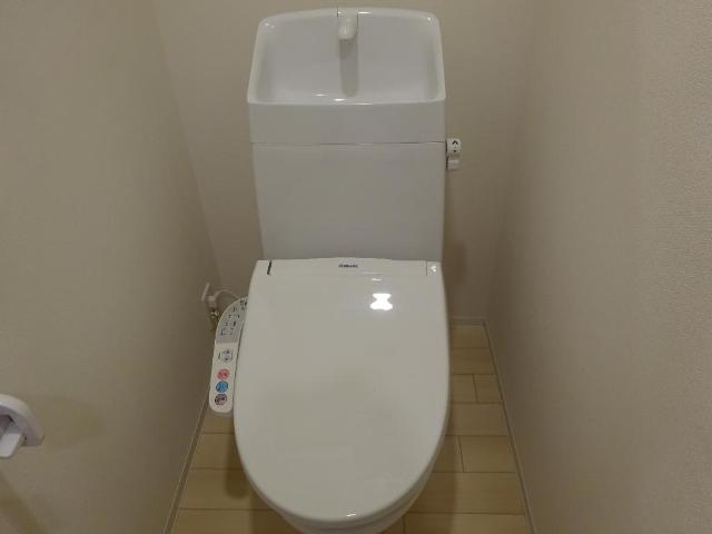 仮)大治町八ツ屋アパートのトイレ|シャワー付トイレ（イメージ）