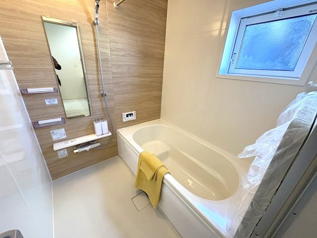 【浴室】 | 糟屋郡志免町王子2丁目　4号棟（全8棟）【仲介手数料無料・0円】 | 現地写真。浴室です。
