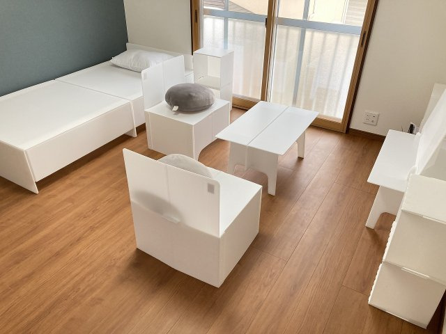 アーバンハイツの内装|家具設置イメージ